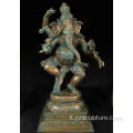 Bronzo antico statua di Ganesh in vendita